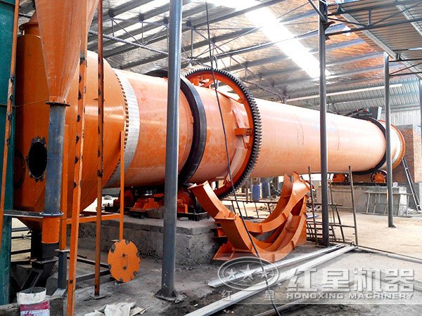 烘干機安裝、調試現場